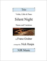 Silent Night (variations) Piano Trio P.O.D. cover